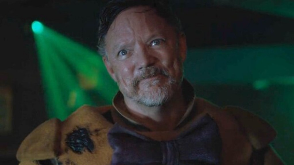 William Afton in Five Nights at Freddy's (2023), depicted in a darkened setting reflecting the escalation of his violent and predatory behavior.